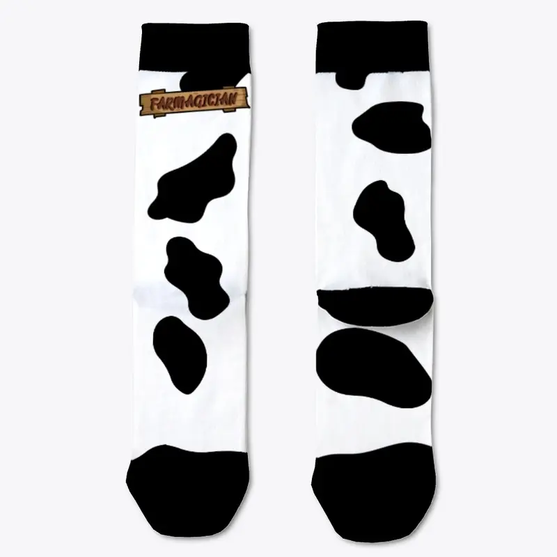 Farmagician cow socks