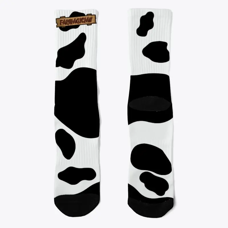 Farmagician cow socks