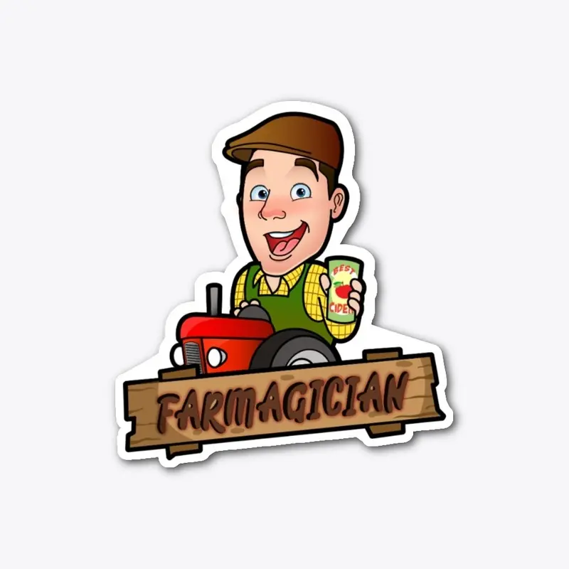 Farmagician Logo sticker